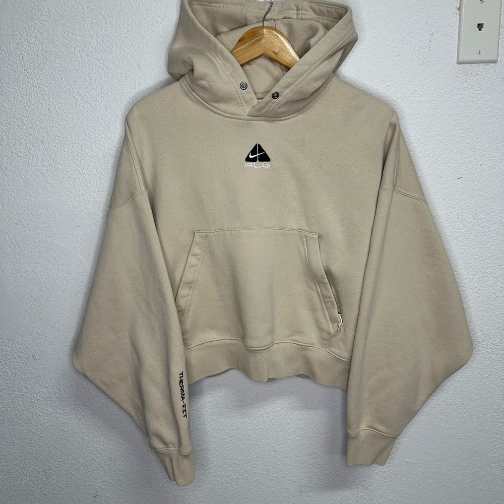 Nike ACG Beige Hooded Women's Sweater